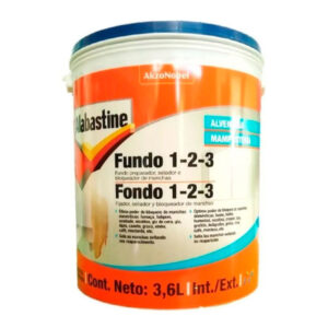 ALABASTINE FONDO 123  FIJADOR SELLADOR BLOQUEADOR 3,6 L